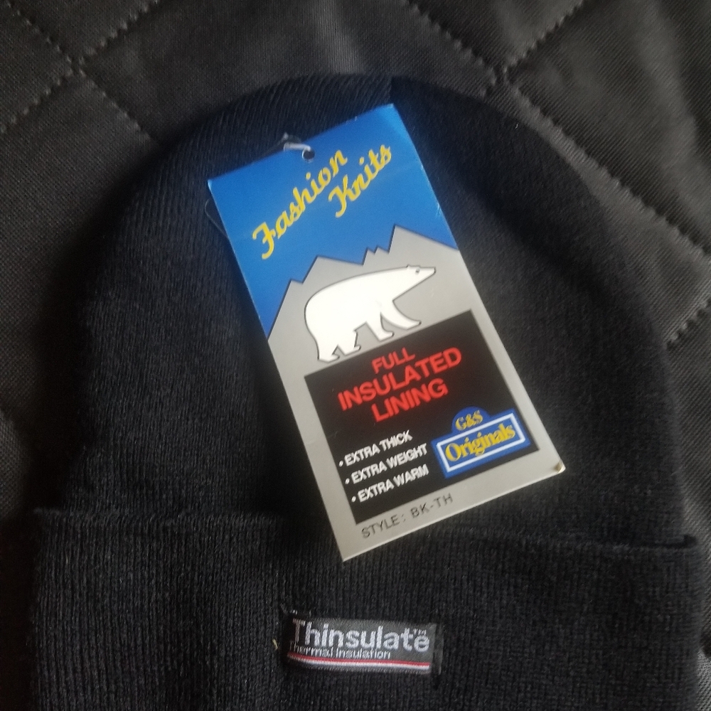 Mens 3M Thinsulate Winter Hat